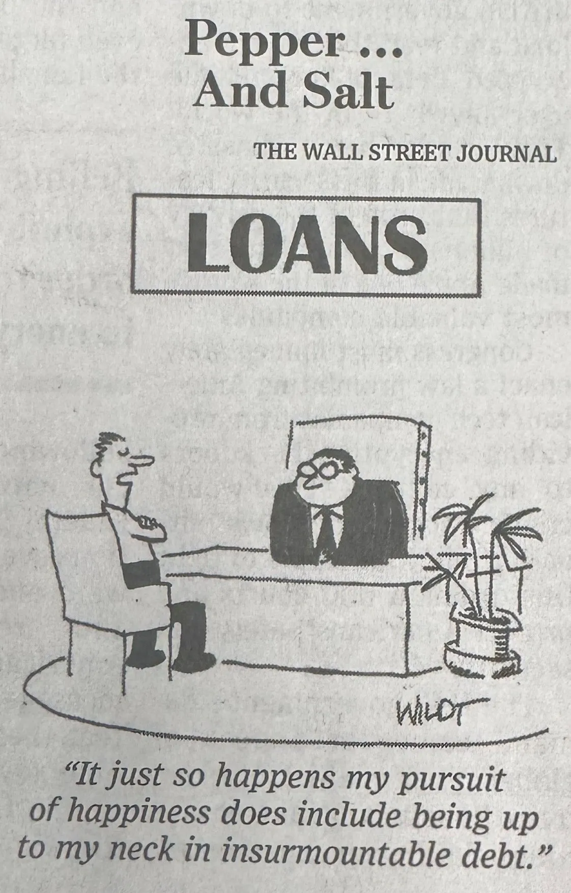Pepper and Salt | Financial Comics
