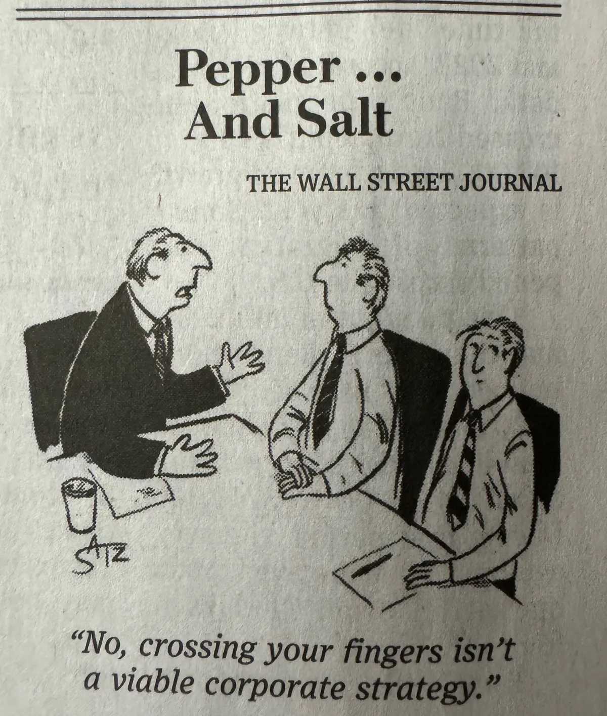 Pepper and Salt | Financial Comics