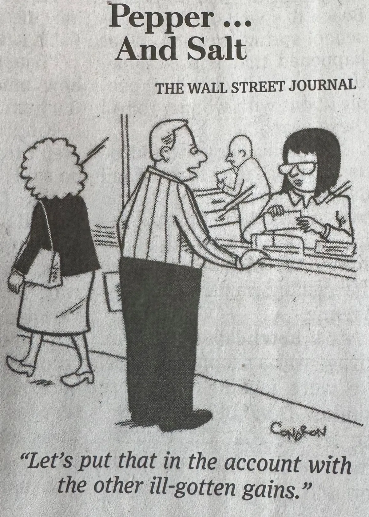 Pepper and Salt | Financial Comics