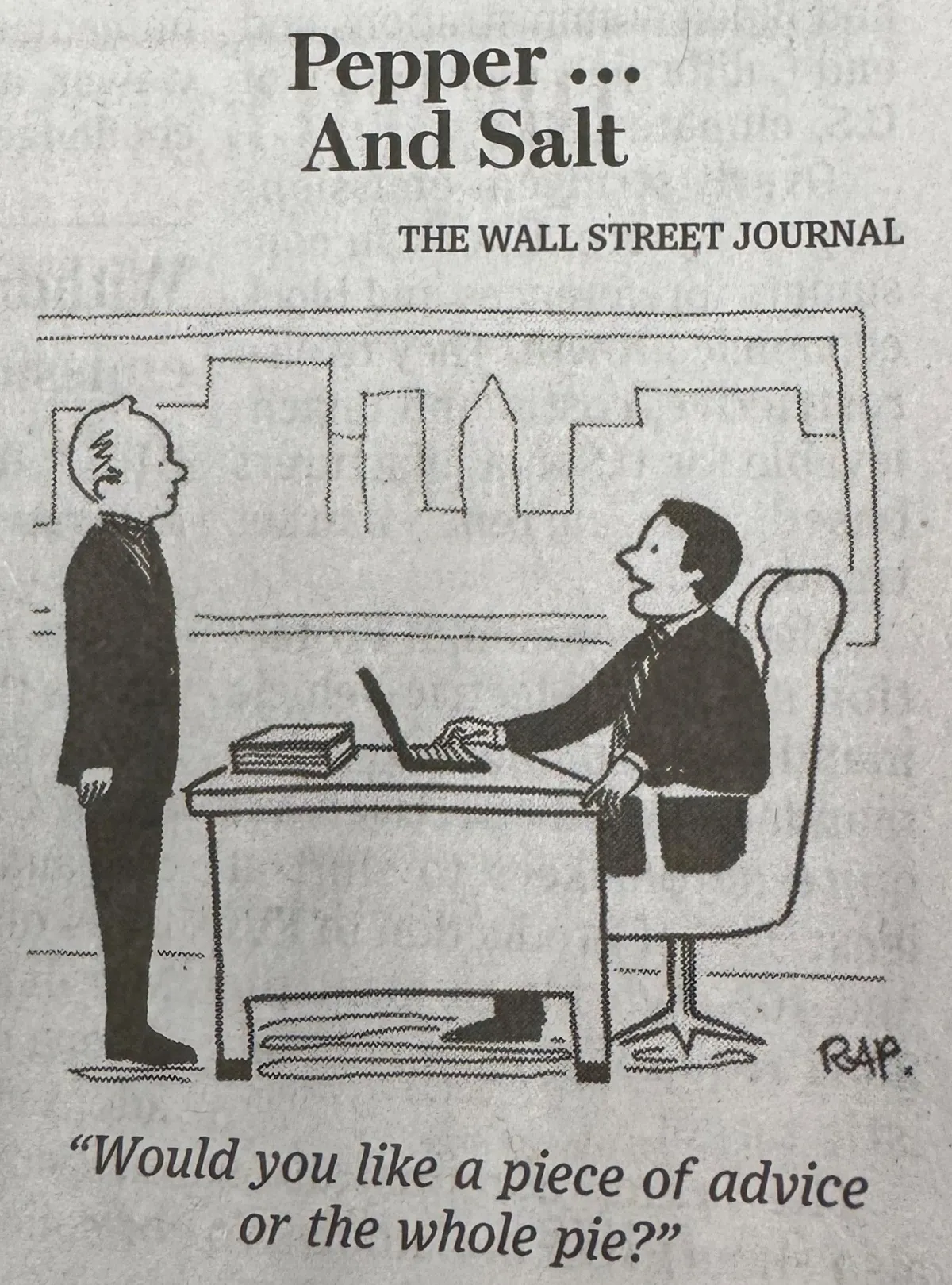 Pepper and Salt | Financial Comics