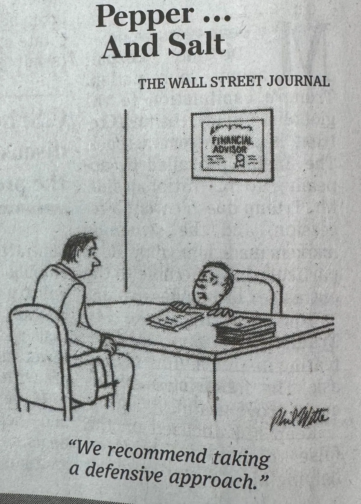 Pepper and Salt | Financial Comics