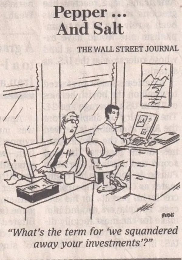 Pepper and Salt | Financial Comics