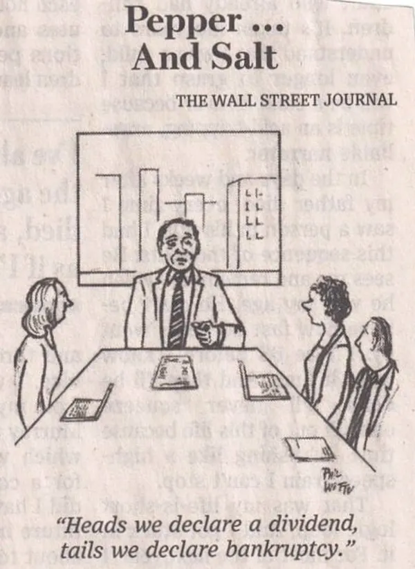 Pepper and Salt | Financial Comics